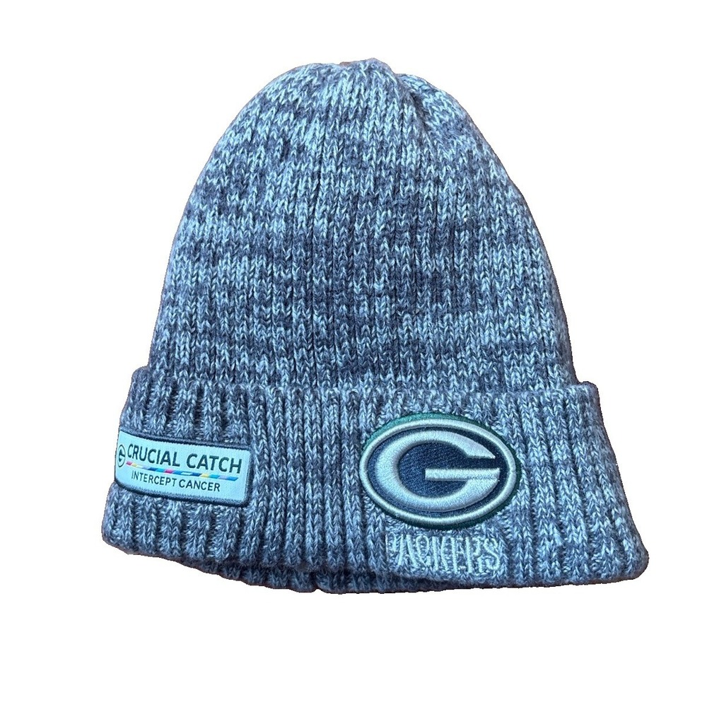 Green Bay Packers New Era Beanie Winter Hat NFL Pom Pom Soft Inside